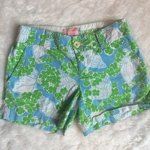Lily Pulitzer Beach Club Blue Shorts